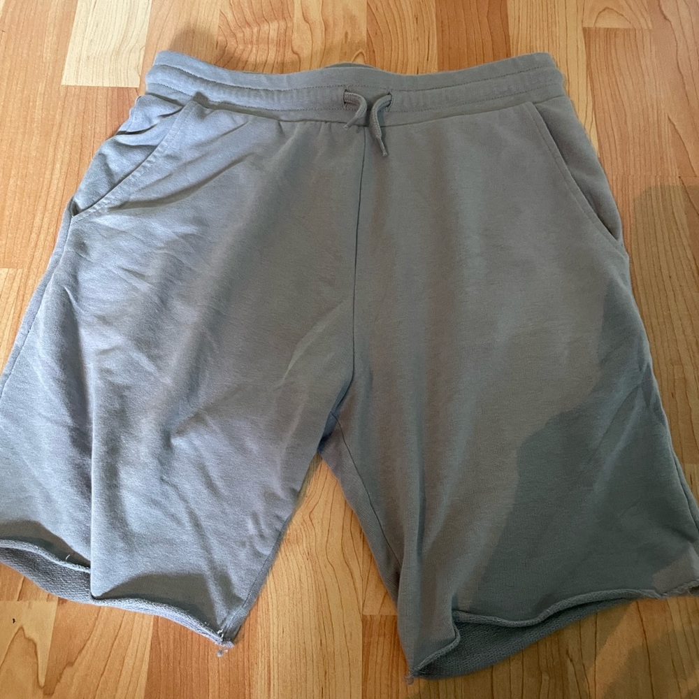 Men's Gray Casual Shorts